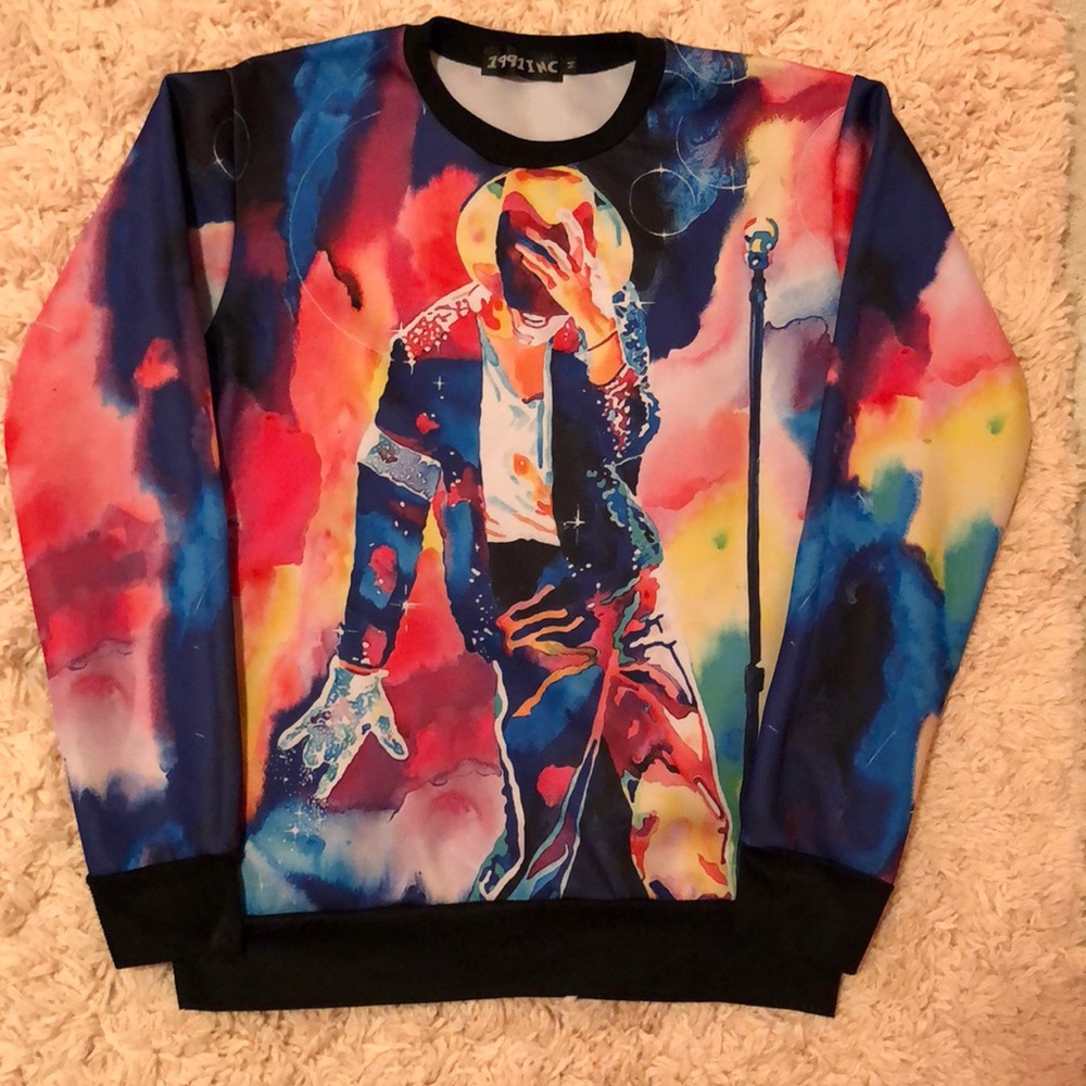 Michael Jackson “King of Pop” sweater